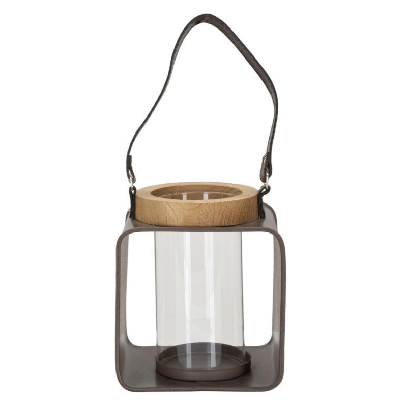 Lanterna Glassortiti cm 16x13x18,5