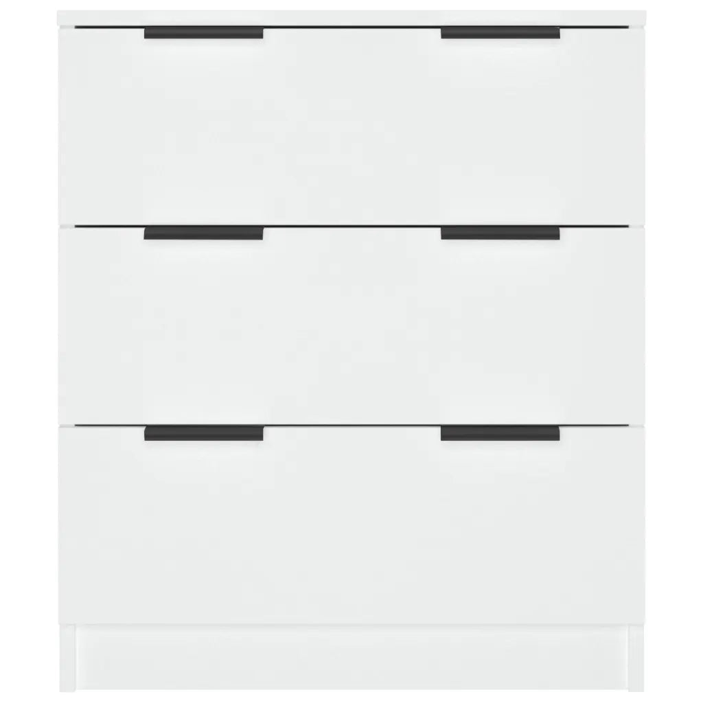 Credenza-Buffet-Armadio da cucina Bianca 60x30x70 cm in Legno Multistrato 144379