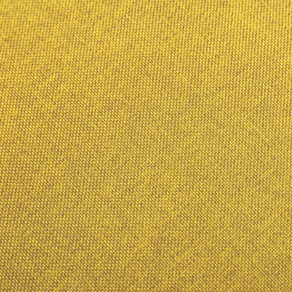 Sgabelli da Bar 2 pz Giallo Senape in Tessuto 289374