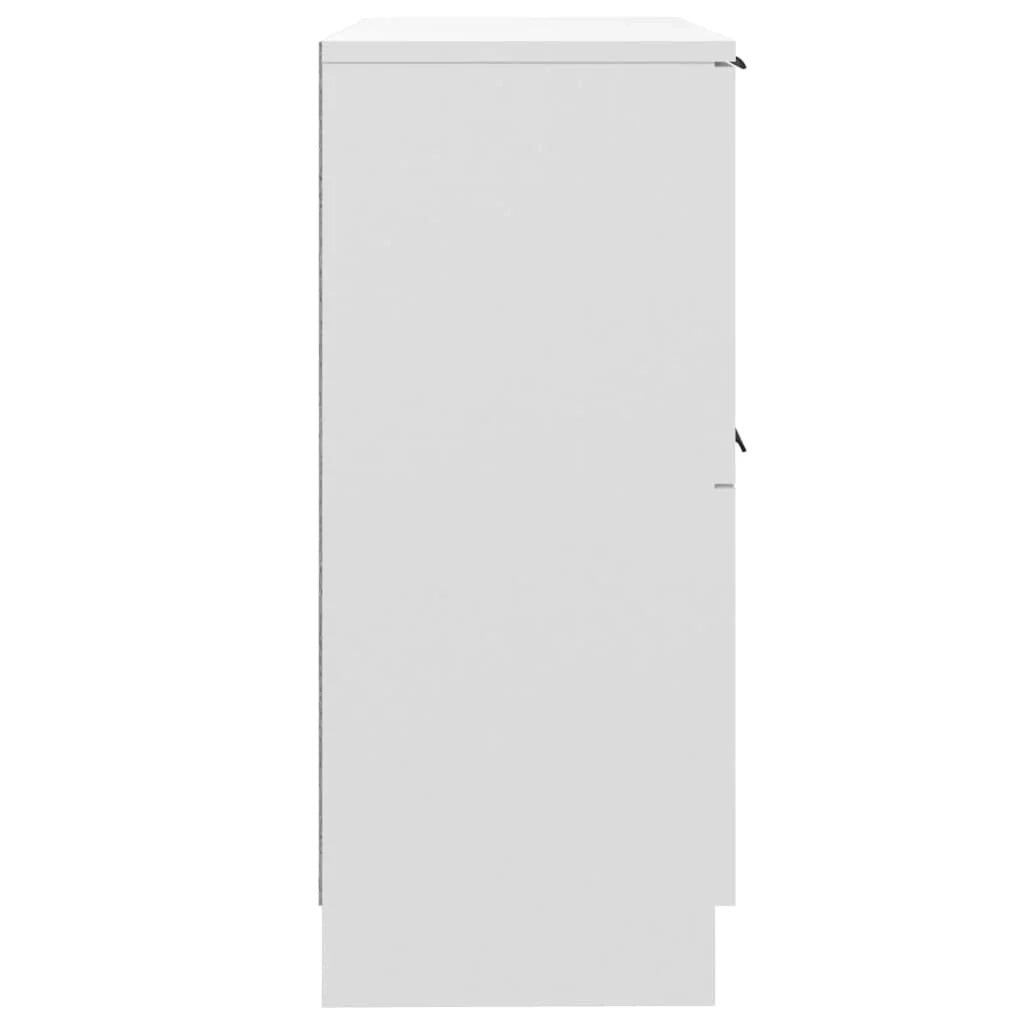 Buffet credenza cassettiera armadio mobile contenitore organizer per cucina soggiorno salotto 30 x 30 x 70 cm legno ingegnerizzato bianco 02_0030220