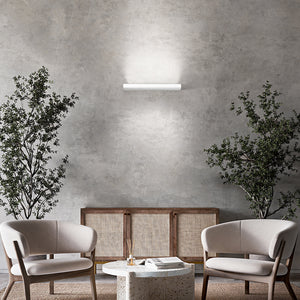 Applique Moderna Bed Metallo Bianco Led 22W 3000K