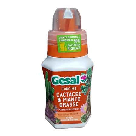 CONCIME LIQUIDO 'PIANTE GRASSE' 250 ml - GESAL