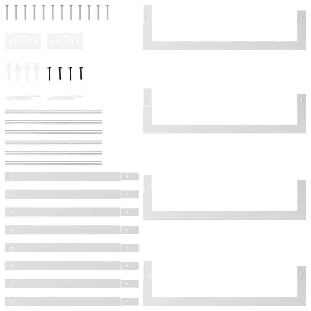 Portalegna 50x28x94 cm in Acciaio Inossidabile 357860