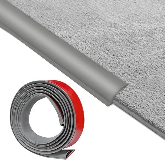 Tape di fissaggio autoadesivo per tappeti 3 m - Grigio 3 m