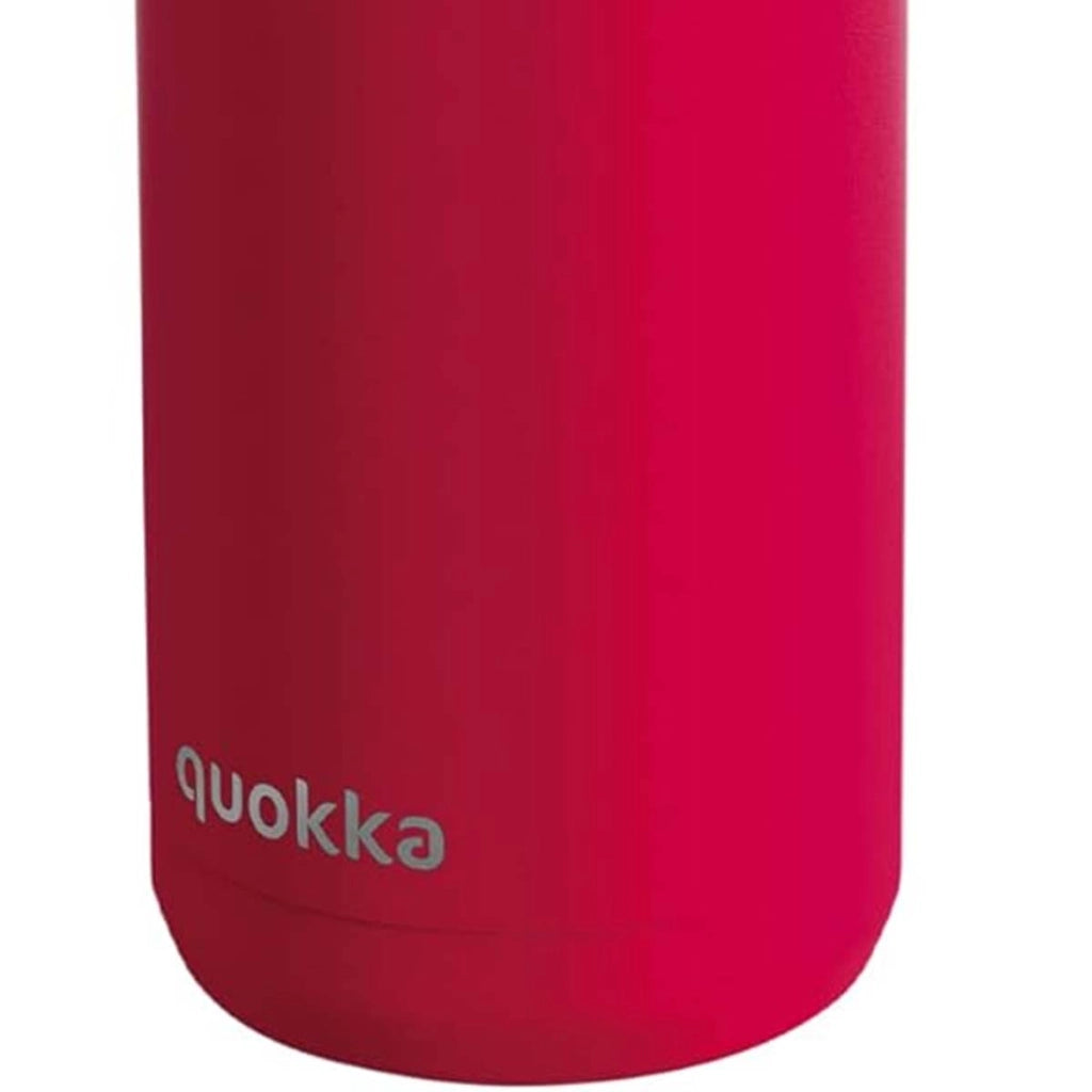 Bottiglia Termica 630ml Collezione Solid con Cinghia Rosso Quokka