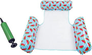 Float per bambino per piscina - materasso gonfiabile per bambini per piscina - attrezzo per la piscina - pompa manuale per l'aria - materassino gonfiabile per bambini per piscina - ombrellone per piscina - (3 tubi)