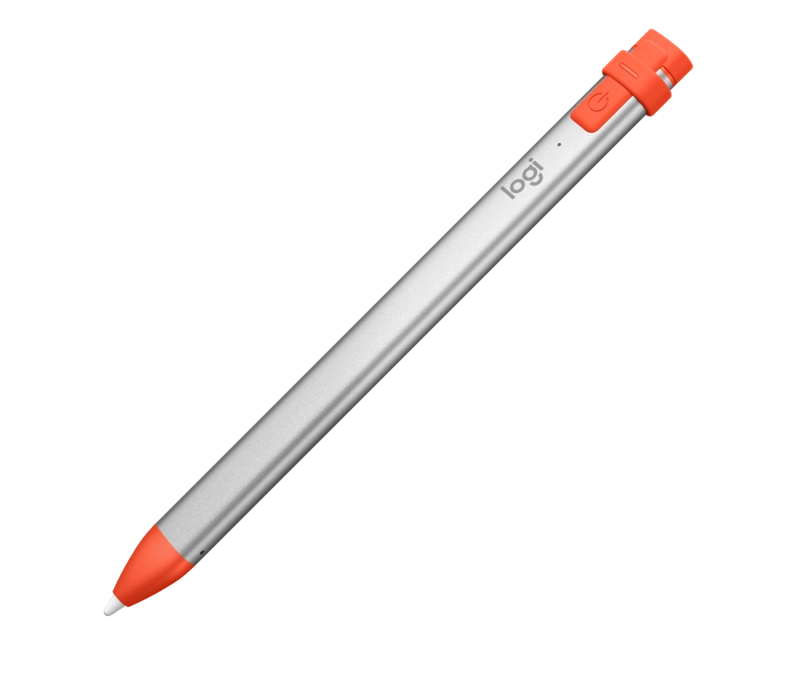 ORIGINAL Logitech Accessori per computer Arancione / Argento 914-000046 Crayon - Zeichenstift für iPads
