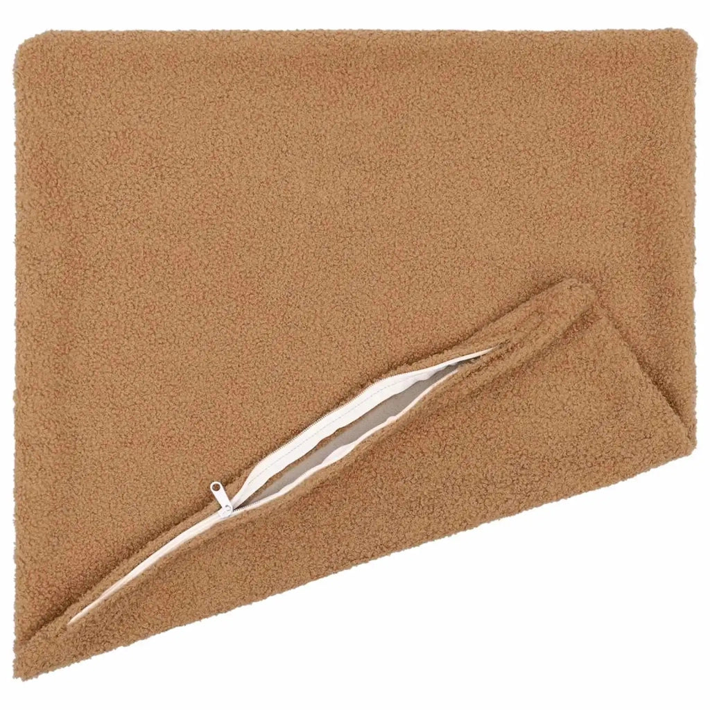 Federa 6 pcs HEERLEN Beige 40 x 40 cm Bouclé 908495