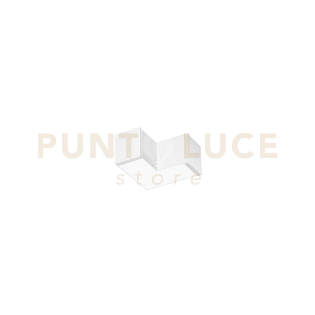 CONNETTORE ANGOLARE LED BIANCO 8W 1100LM CCT 3000K / 4000K PER BARRA LED NEXT