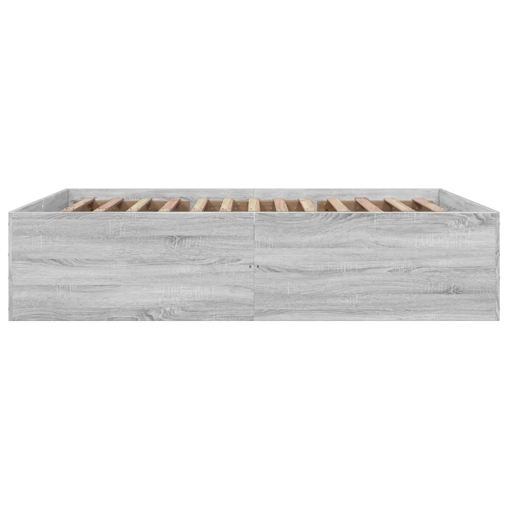 Giroletto Grigio Sonoma 160x200 cm in Legno Multistrato