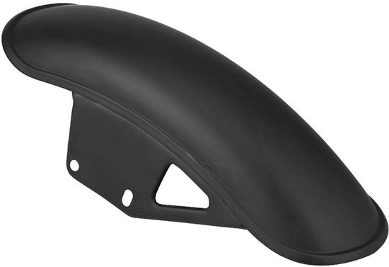 Paraurti Anteriore Fender Guard Copertura Fairing per Suzuki GN125 GN250 - Nero e Cromo