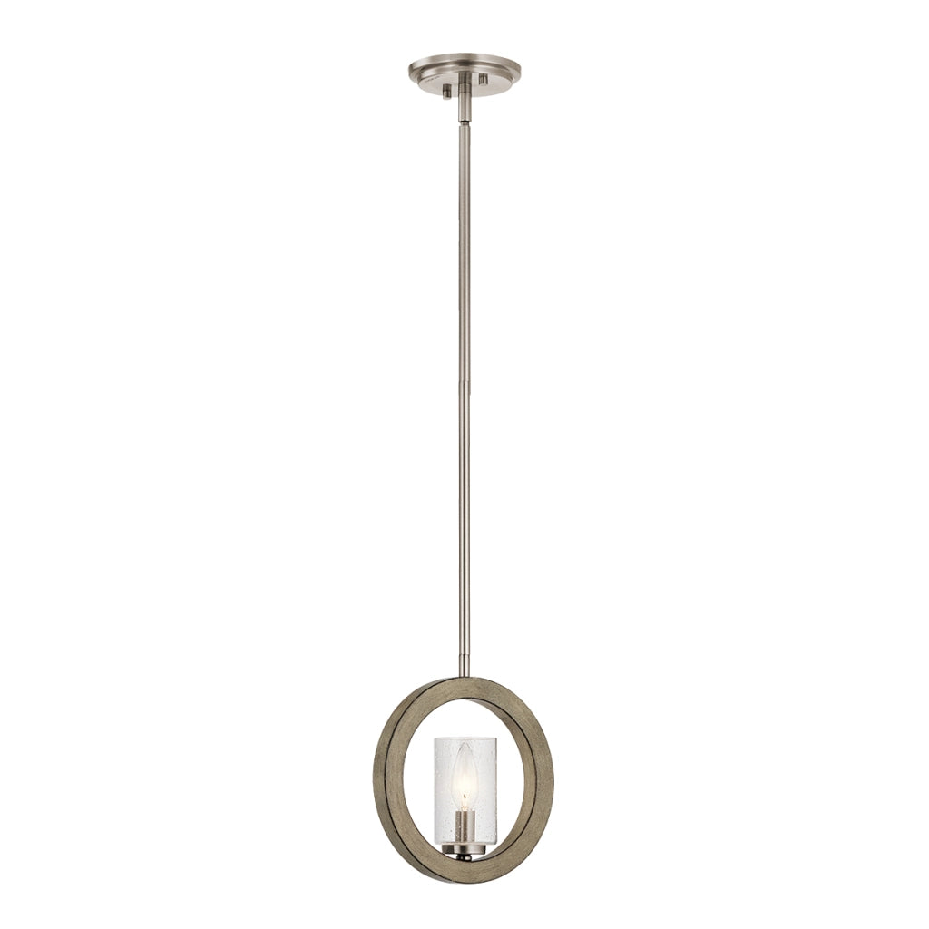 Lampada sospensione Grand Bank grigio anticato E14 Kichler