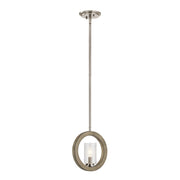 Lampada sospensione Grand Bank grigio anticato E14 Kichler