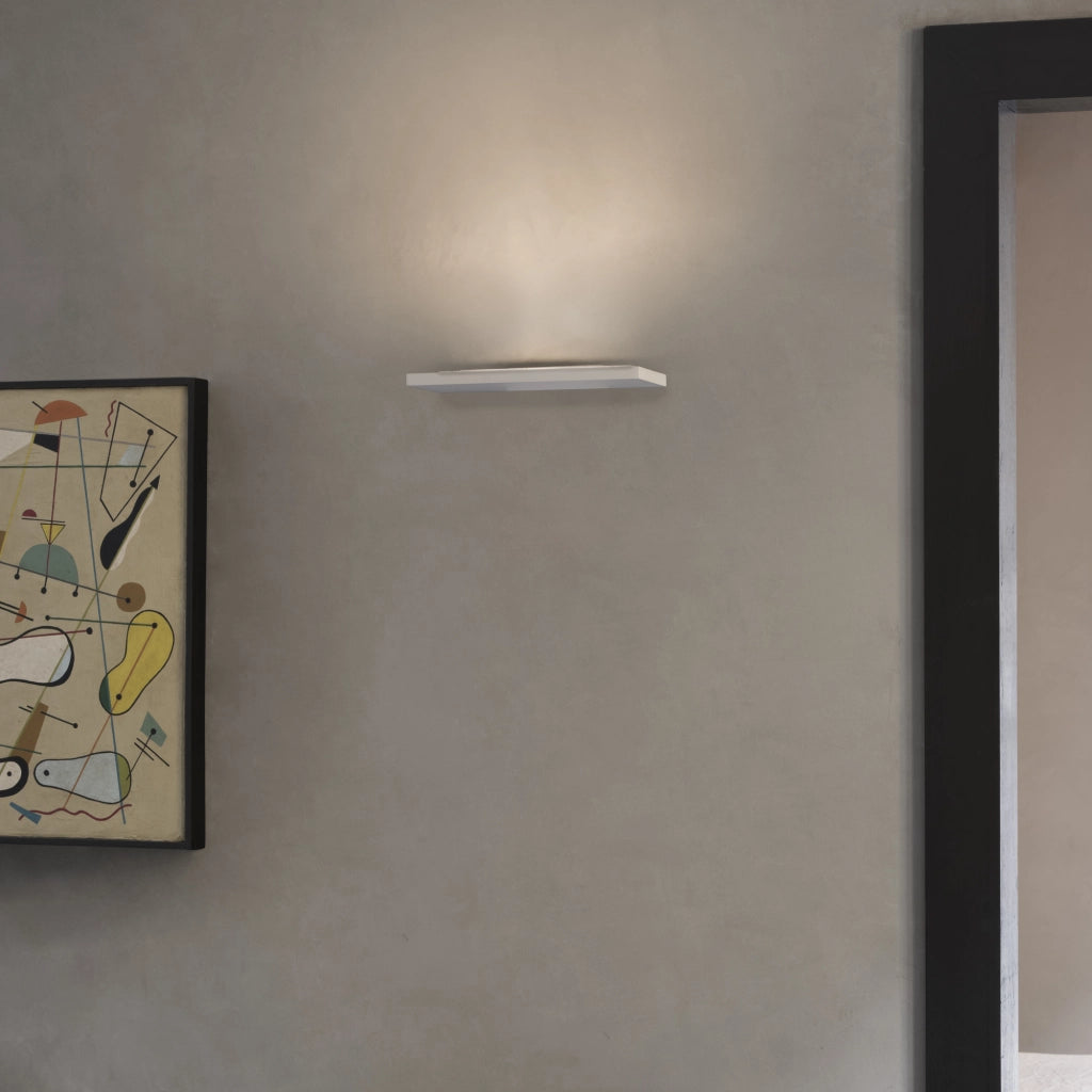 Applique Block 2 Luci Led Integrato Bianca