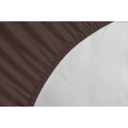 Lenzuolo con angoli - LOVELY HOME - LH71594 - 180x200+30 cm - Marrone