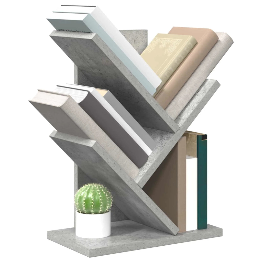 Scaffale per Libri a Forma di Albero 3 Strati 30 x 18 x 40 cm 8012351