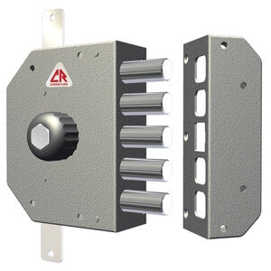 C.R. 3200 SERRATURA A POMPA C/CHIAVE SX S/ASTE- DOM-CR- 1,0 pz