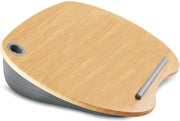 Tavolino da scrivania per laptop in legno con foro per cavo per notebook - 156 pollici accessori da tavolo da letto
