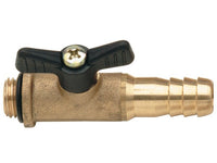 acc. rubinetto per pompe a farfalla per filtri con portagomma attacco maschio cod:ferx.vit42505