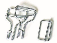 fibbia e gancio cinghia per pompe  mm. 40x20x2,8 cod:ferx.vit10903