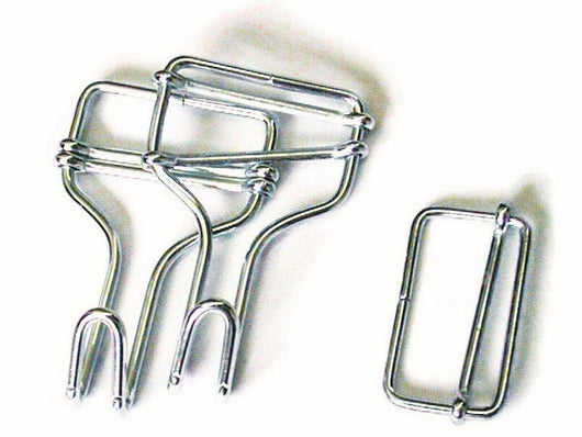 fibbia e gancio cinghia per pompe  mm. 40x20x2,8 cod:ferx.vit10903