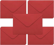 Miniastolari Rettangolari a Flap - 50 Unità - 15 * 10 cm - Adatti per Regali, Carte di Auguri, Matrimoni e Inviti - Piccoli Accessori - Escluso Carta da Scrivere