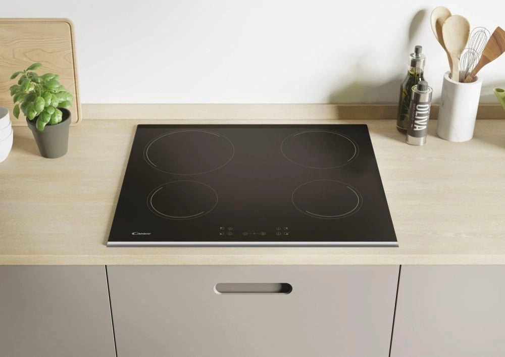 Candy Timeless CH64XB Nero Da incasso Ceramica 4 Fornello(i)