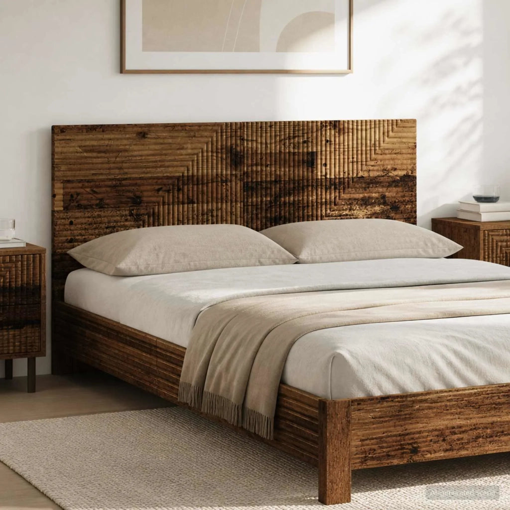 Testiera da Muro HAARLEM Legno antico Legno ingegnerizzato 896973
