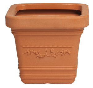 vaso plastica festonato 40x40xh35 cm prestige cod:ferx.82443