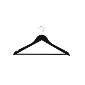 3 APPENDINI IN LEGNO NERO