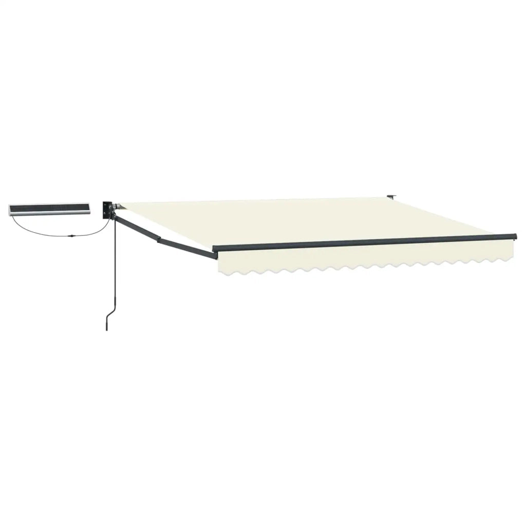 Tettuccio Elettrico Retrattile Crema e Antracite 3 x 2 m 3420045