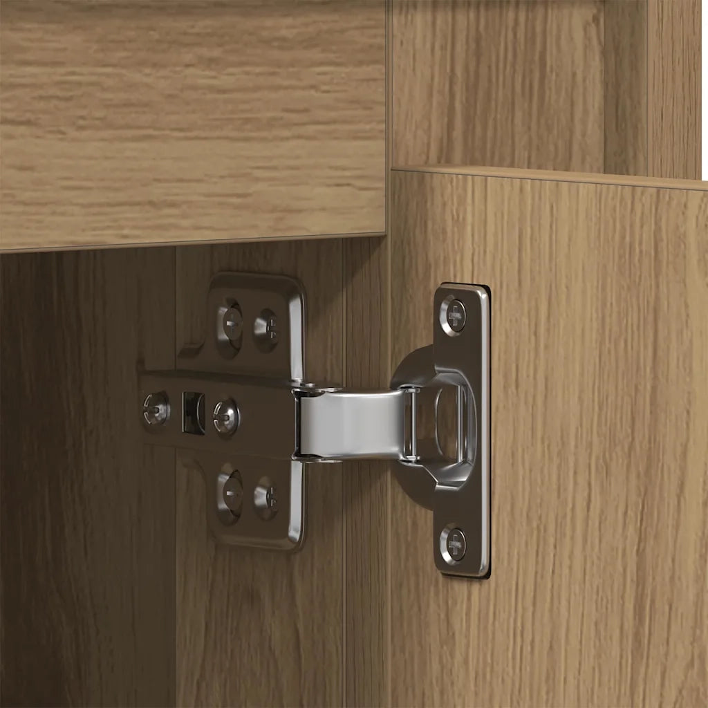 Mobile TV rovere artigianale 80 x 35 x 45 cm Legno multistrato 862129