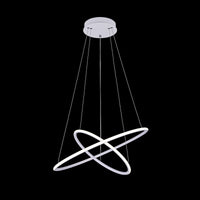 Lampada pendente Modern in Metallo Nola Bianco