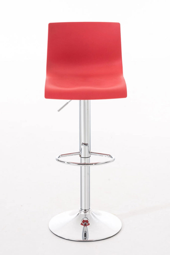 2 Sgabelli Alti HOVER in Polipropilene rosso