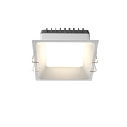Maytoni Lampada da Incasso Okno 1 luce LED integrato bianco metallo