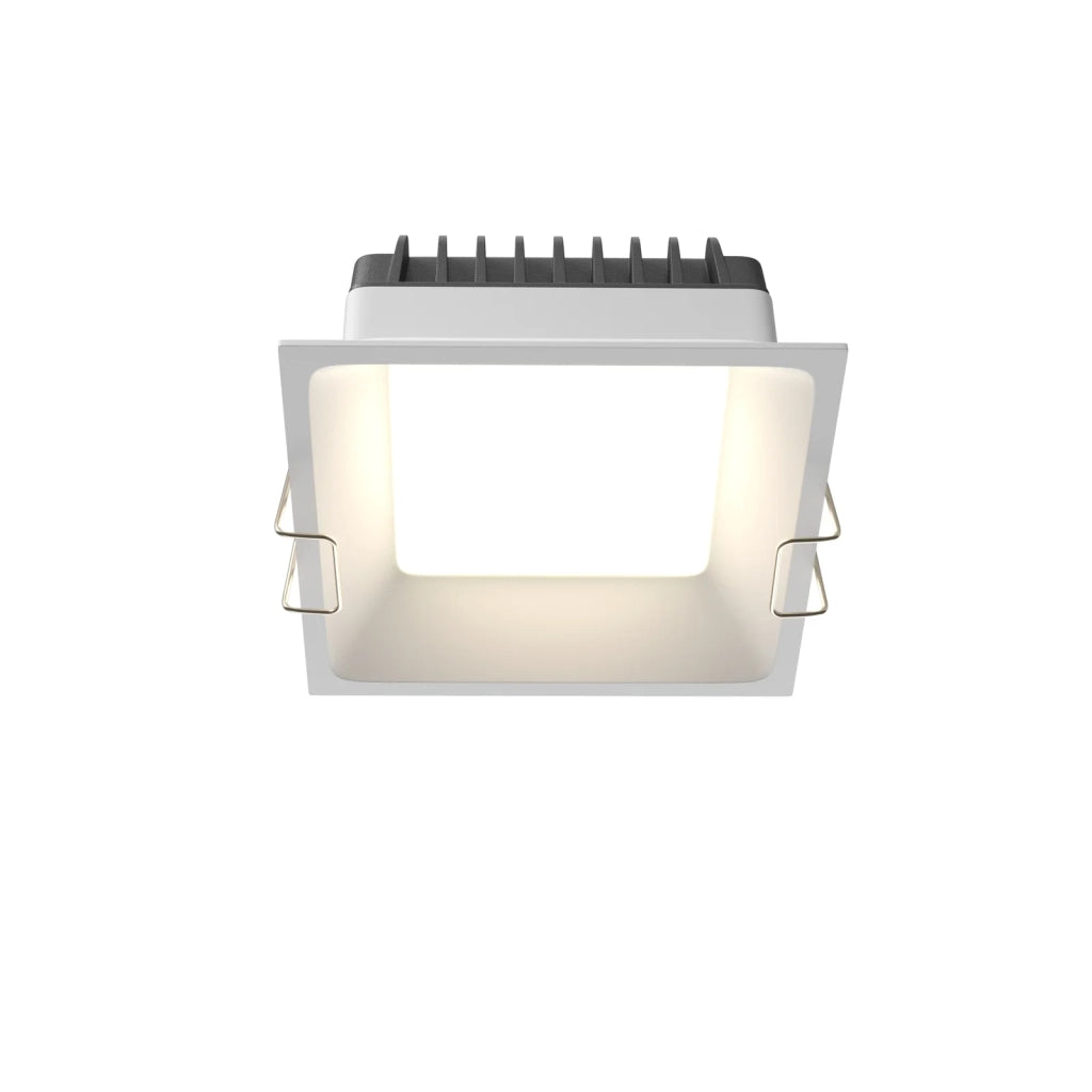 Maytoni Lampada da Incasso Okno 1 luce LED integrato bianco metallo
