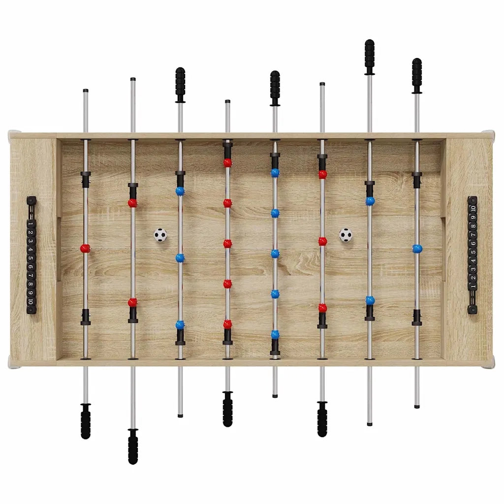 Tavolo da Foosball Rovere Sonoma 125 x 60,5 x 80 cm CFW3906069