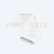 LAMPADA PICCOLA C-LED IN CRISTALLO ACRILICO TRASPARENTE LED 4200°K / 24 Volt - 12 W/Mt STARDUST