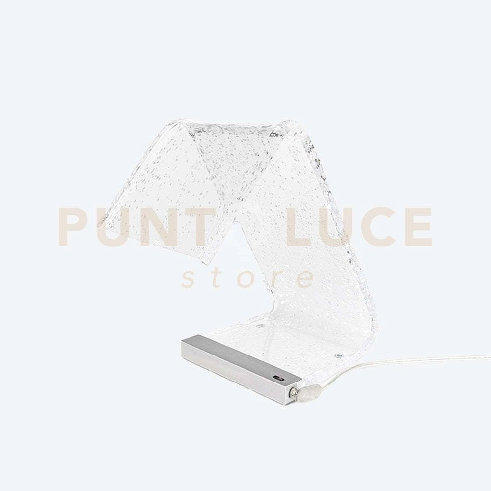 LAMPADA PICCOLA C-LED IN CRISTALLO ACRILICO TRASPARENTE LED 4200°K / 24 Volt - 12 W/Mt STARDUST