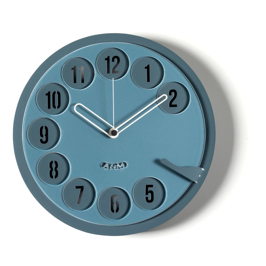 Orologio vintage Call me Petrolio,blu oltremare