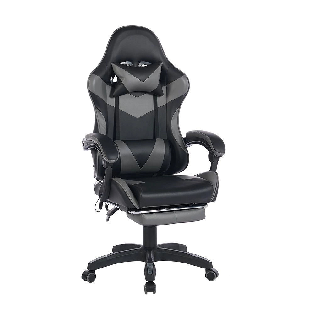 Sedia da gaming ergonomica girevole 360¡ã - Xylo - Regolabile con poggiapiedi, poggiatesta e supporto lombare