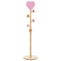 Appendiabiti per Bambini a Cuore "Solea" ‚Äì Beige ‚Äì H. 135 cm