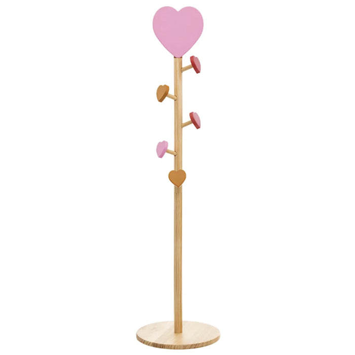 Appendiabiti per Bambini a Cuore "Solea" ‚Äì Beige ‚Äì H. 135 cm
