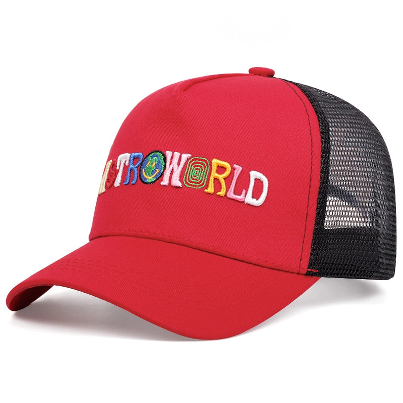Cappellino da baseball ASTROWORLD rosso