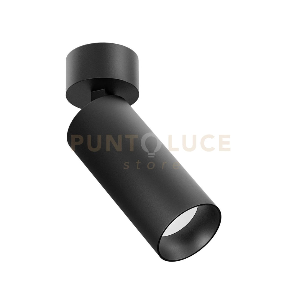 GFA1463H- SPOT FARETTO ORIENTABILE 1 LUCE ATTACCO LED 2700K 1009LM 12W NERO SATINATO D.5,5CM