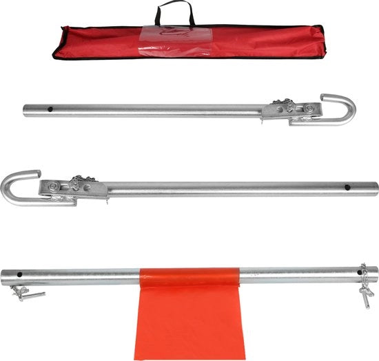 Pala di soccorso auto 3 in 1 con tas di stoccaggio e fune da traino per auto fino a 2000 kg