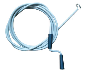 sturafogne a molla con guaina 8x mt.10 con gancio cod:ferx.82496