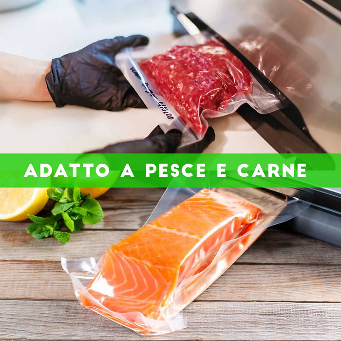 BUSTE SACCHETTI SOTTOVUOTO CONFEZIONE 50 PEZZI 20x30