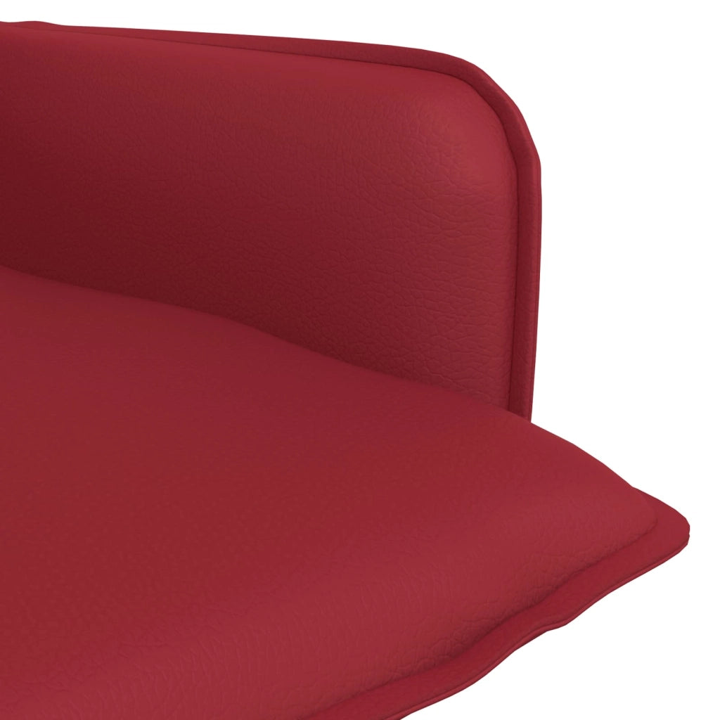 Poltrona Rosso Vino Similpelle 42047739