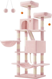 Krabbaglio - Krabbaglio - Krabbaglio - Tavola di sostegno morbida - Sisal - Grande 55cm x 45cm x 168cm - 18,4kg - Massimo 65kg - Pastello rosa